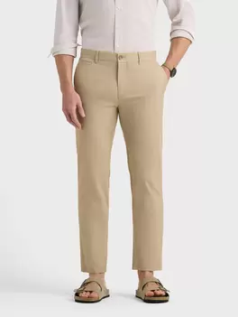 PANTALON OBLIQUE CAMEL