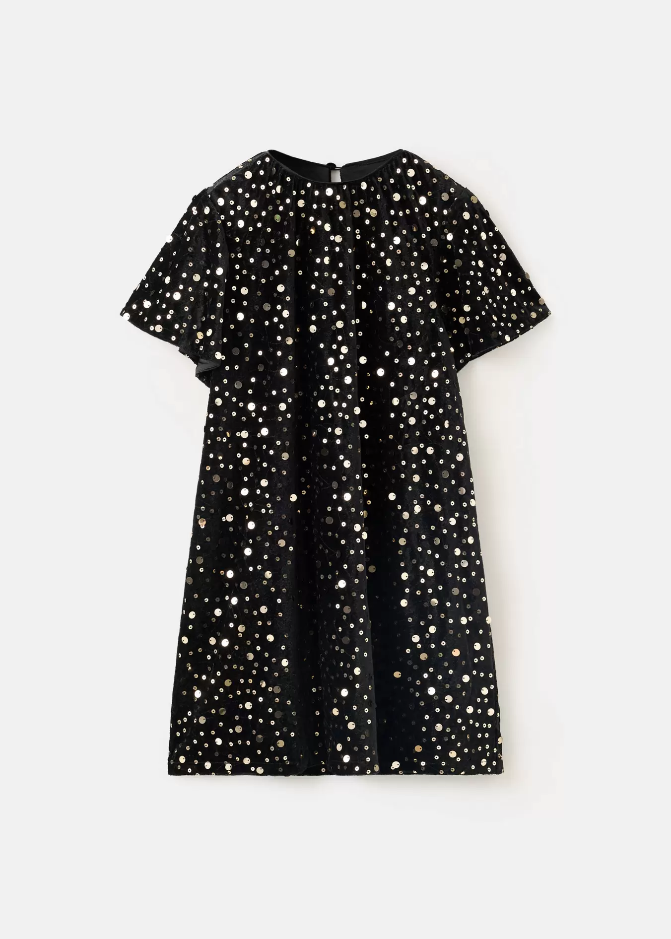 Vestido terciopelo lentejuelas