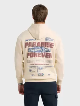 SUDADERA PARADISE BEIGE
