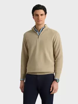 JERSEY CREMALLERA BEIGE