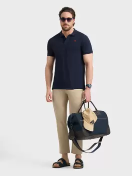 POLO WARHOL AZUL MARINO