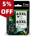 62XL Patronen für HP 62XL OfficeJet 200 250 Mobile 5740 5742 5744 8040 8045 5745
