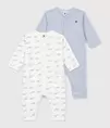 Juego de pijamas sin pies de algodón estampado para bebé