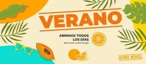 ¡Abrimos todos los días en verano!