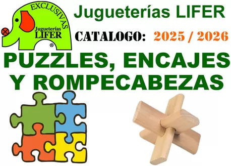 Catálogo Jugueterías Lifer en Santa Cruz de Tenerife | PUZZLES, ENCAJES Y ROMPECABEZAS 25/26 | 2025-07-11T00:00:00.000Z - 2026-12-31T00:00:00.000Z