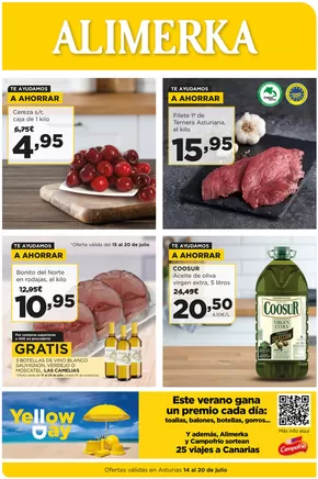 Catálogo Alimerka en Gijón | Semanal del - Asturias | 2025-07-14T00:00:00.000Z - 2025-07-20T00:00:00.000Z