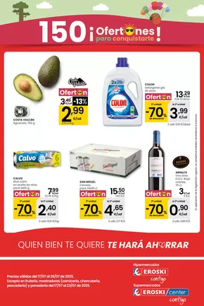 Catálogo Eroski en Pamplona | ¡OFERTONES para conquistarte! EROSKI | 2025-07-17T00:00:00.000Z - 2025-07-29T00:00:00.000Z