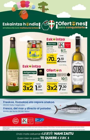 Catálogo Eroski en Vitoria | ¡Ofertones para conquistarte! | 2025-07-17T00:00:00.000Z - 2025-07-29T00:00:00.000Z