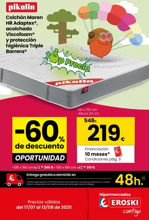 Catálogo Eroski en Vitoria | Top Precio | 2025-07-17T00:00:00.000Z - 2025-08-13T00:00:00.000Z