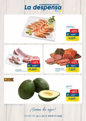 Catálogo Supermercados La Despensa en Villa del Prado | Somos de aquí! | 2025-07-15T00:00:00.000Z - 2025-07-21T00:00:00.000Z