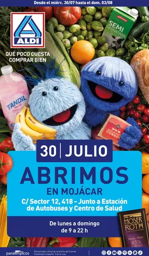 Catálogo ALDI en Aguadulce (Roquetas de Mar) | ¡Nuevo Aldi en Mojácar! | 2025-07-30T00:00:00.000Z - 2025-08-03T00:00:00.000Z