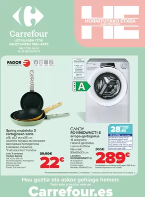Catálogo Carrefour en Getxo | EQUIPA TU VIVIENDA (Electro) | 2025-07-17T00:00:00.000Z - 2025-08-18T00:00:00.000Z