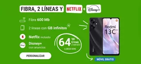 Fibra + Móvil + Netflix