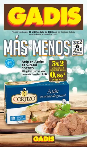 Catálogo Gadis en A Coruña | Precios válidos del 17 al 23 de julio de 2025 | 2025-07-17T00:00:00.000Z - 2025-07-23T00:00:00.000Z
