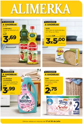 Catálogo Alimerka en Gijón | Quincenal del - Asturias | 2025-07-17T00:00:00.000Z - 2025-07-30T00:00:00.000Z