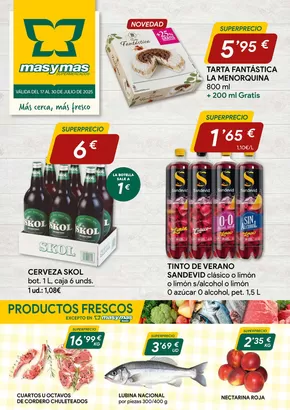Catálogo Masymas en Martos | Válida del 17 al 30 de julio de 2025 | 2025-07-17T00:00:00.000Z - 2025-07-30T00:00:00.000Z