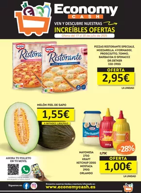 Oferta del 17 al 30 de julio de 2025