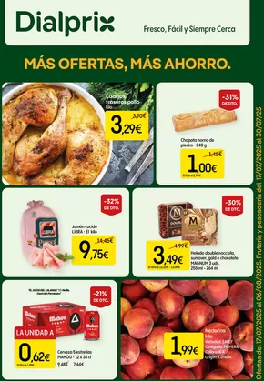 Catálogo Dialprix en San Fulgencio | Más Ofertas, Más Ahorro | 2025-07-18T00:00:00.000Z - 2025-08-06T00:00:00.000Z