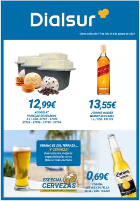 Catálogo Dialsur Cash & Carry en Lorca | Oferta válida del 17 de julio al 6 de agosto | 2025-07-18T00:00:00.000Z - 2025-08-06T00:00:00.000Z