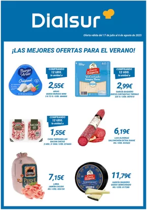 Catálogo Dialsur Cash & Carry en Valencia | ¡Las mejores ofertas para el verano! | 2025-07-18T00:00:00.000Z - 2025-08-06T00:00:00.000Z