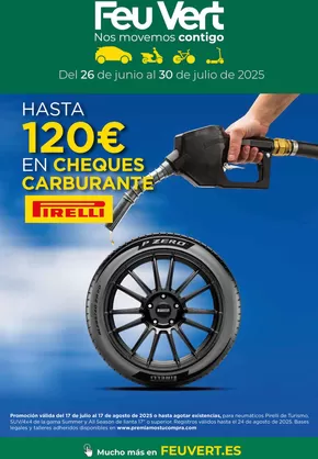 Hasta 120€ en cheques carburante