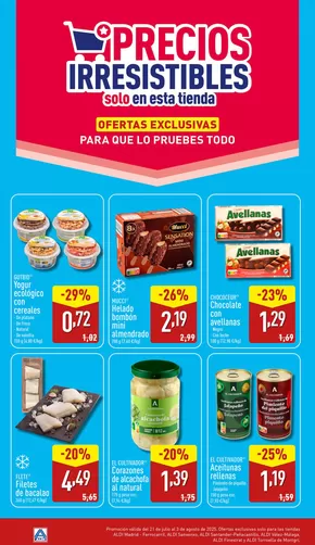 Catálogo ALDI en Barcelona | OFERTAS EXCLUSIVAS | 2025-07-23T00:00:00.000Z - 2025-08-03T00:00:00.000Z