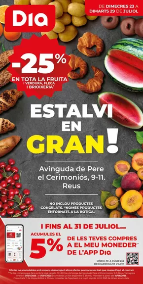 Catálogo Dia en Gallur | Estalvi en Gran del 23/07 al 29/07 | 2025-07-23T00:00:00.000Z - 2025-07-29T00:00:00.000Z