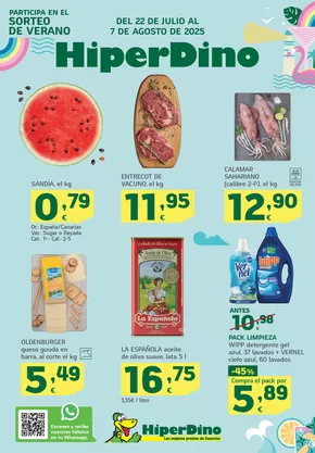 Catálogo HiperDino en Santa Gertrudis de Fruitera | Ofertas desde el 22 de julio | 2025-07-22T00:00:00.000Z - 2025-08-07T00:00:00.000Z
