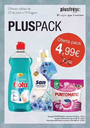 Catálogo Plusfresc en Alpicat | Pluspack Neteja | 2025-07-22T00:00:00.000Z - 2025-08-11T00:00:00.000Z
