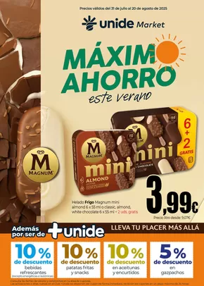 Catálogo Unide Market en Puebla de Alfindén | Máximo Ahorro en UNIDE Market Levante | 2025-07-31T00:00:00.000Z - 2025-08-20T00:00:00.000Z