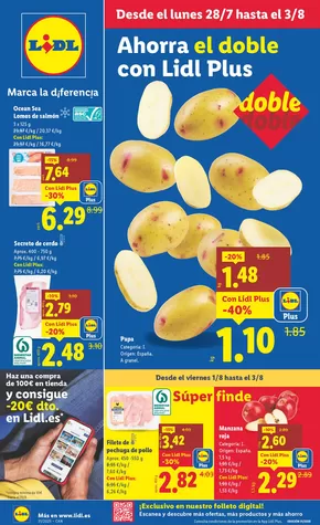 Catálogo Lidl en Ingenio | № 1 PRECIO - Ofertas válidas del 28/07 al 03/08 | 2025-07-28T00:00:00.000Z - 2025-08-03T00:00:00.000Z