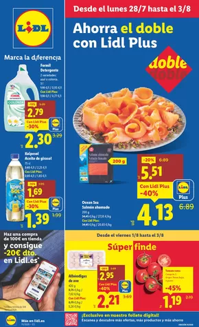 Catálogo Lidl en Amorebieta-Etxano | № 1 PRECIO - Ofertas válidas del 28/07 al 03/08 | 2025-07-28T00:00:00.000Z - 2025-08-03T00:00:00.000Z