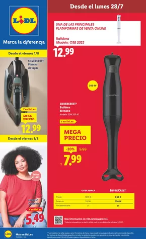 Catálogo Lidl en Pontevedra | ¡Bazar Lidl! Ofertas válidas 28/07 al 03/08 | 2025-07-28T00:00:00.000Z - 2025-08-03T00:00:00.000Z