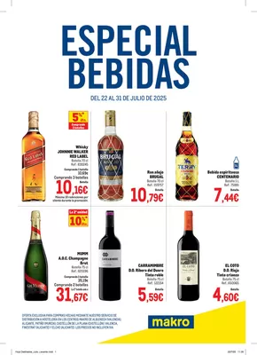 Catálogo Makro en Finestrat | Especial Bebidas Levante | 2025-07-23T00:00:00.000Z - 2025-07-31T00:00:00.000Z