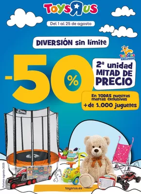 Catálogo ToysRus en Tomelloso | Diversión sin límites | 2025-08-01T00:00:00.000Z - 2025-08-25T00:00:00.000Z