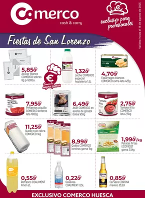 Catálogo Comerco Cash & Carry en Xirivella | Fiestas de San Lorenzo | 2025-07-24T00:00:00.000Z - 2025-08-16T00:00:00.000Z