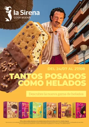 Catálogo La Sirena | Tantos Posados Como Helados | 2025-07-24T00:00:00.000Z - 2025-08-27T00:00:00.000Z