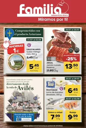 Catálogo Autoservicios Familia en San Esteban del Valle | Comprometidos con el producto Asturiano | 2025-07-28T00:00:00.000Z - 2025-08-03T00:00:00.000Z