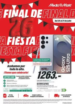  ¡Solo por tiempo limitado!
