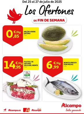 Del 25 al 27 de julio de 2025