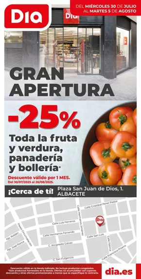 Catálogo Dia en Onda | Gran apertura Dia del 30/07 al 05/08 | 2025-07-30T00:00:00.000Z - 2025-08-05T00:00:00.000Z
