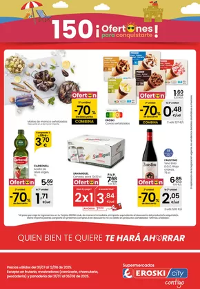 Catálogo Eroski en Corrales de Buelna | ¡OFERTONES para conquistarte! EROSKI CITY | 2025-07-31T00:00:00.000Z - 2025-08-13T00:00:00.000Z