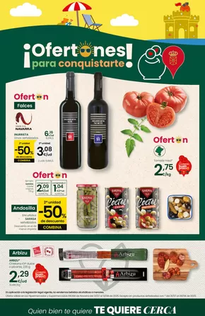 Catálogo Eroski en Ablitas | ¡Ofertones para conquistarte! | 2025-07-31T00:00:00.000Z - 2025-08-13T00:00:00.000Z