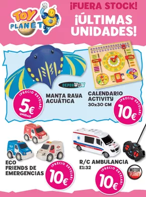 Catálogo Toy Planet en Tomelloso | Catálogo Últimas Unidades | 2025-07-25T00:00:00.000Z - 2025-09-30T00:00:00.000Z