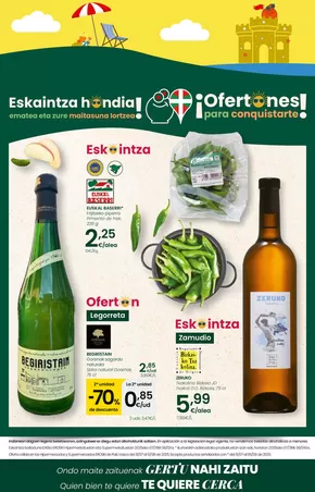 Catálogo Eroski en Areatza | ¡Ofertones para conquistarte! | 2025-07-31T00:00:00.000Z - 2025-08-13T00:00:00.000Z