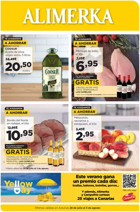 Catálogo Alimerka en Ribadeo | Ofertas válidas en Asturias 28 de julio al 3 de agosto | 2025-07-28T00:00:00.000Z - 2025-08-03T00:00:00.000Z