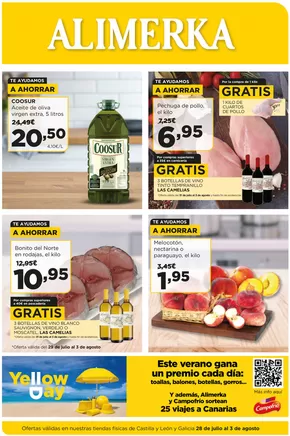 Catálogo Alimerka en Ribadeo | Ofertas válidas en Castilla y León y Galicia 28 de julio al 3 de agosto  | 2025-07-28T00:00:00.000Z - 2025-08-03T00:00:00.000Z