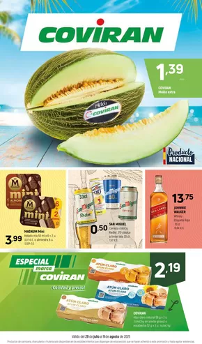 Válido del 29 de julio al 9 de agosto de 2025