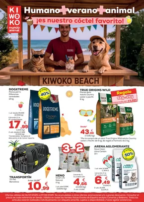 Catálogo Kiwoko en Cornellà | Humano + verano + animal: ¡nuestro cóctel favorito! | 2025-07-31T00:00:00.000Z - 2025-08-27T00:00:00.000Z