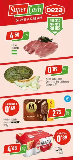Catálogo Supermercados Deza en Córdoba | Folleto SuperCash | 2025-07-29T00:00:00.000Z - 2025-08-12T00:00:00.000Z